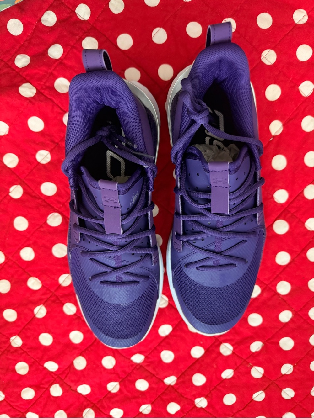 Under Armour Purple Athletic Shoes